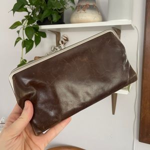 HOBO International Lauren Wallet Dark Brown